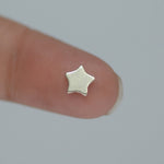 Stars Super Tiny 6mm 22g star blank Twinkle for jewelry making - 10 pieces Mini shape