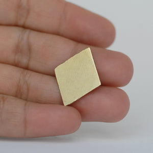 Wide Diamond shapes 25mm x 20mm metal blanks for making jewelry 24g 22g 20g copper, brass, bronze, nickel silver