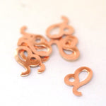 My MOST tiny Leo zodiac sign shapes 24g Mini miniature metal blanks for making jewelry copper, brass, bronze, sterling silver 925