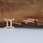 My MOST tiny Gemini zodiac sign shapes 24g Mini miniature metal blanks for making jewelry copper, brass, bronze, sterling silver 925