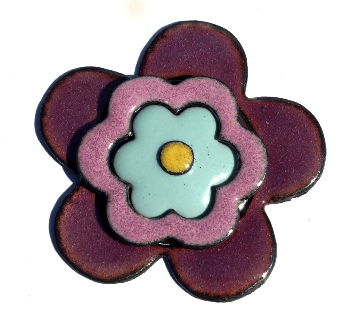 Heart  in Lotus Flower  Pattern Classic Shape 18mm x 15mm 20g Blanks Cutout for Enameling Stamping Texturing Variety of Metals 8 Pieces