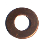 Blank Donut 20mm 20G Cutout for Enameling Stamping Texturing Charms, Variety Metals - 6 Pieces
