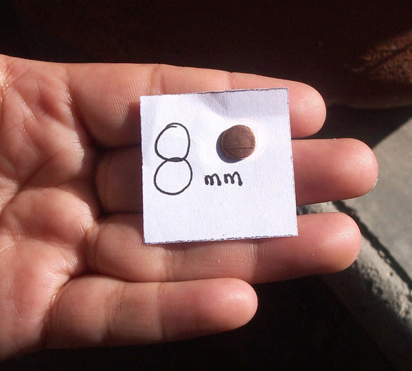 Copper Blanks Disc 8mm Blanks Round Disc Cutout for Enameling Stamping ...