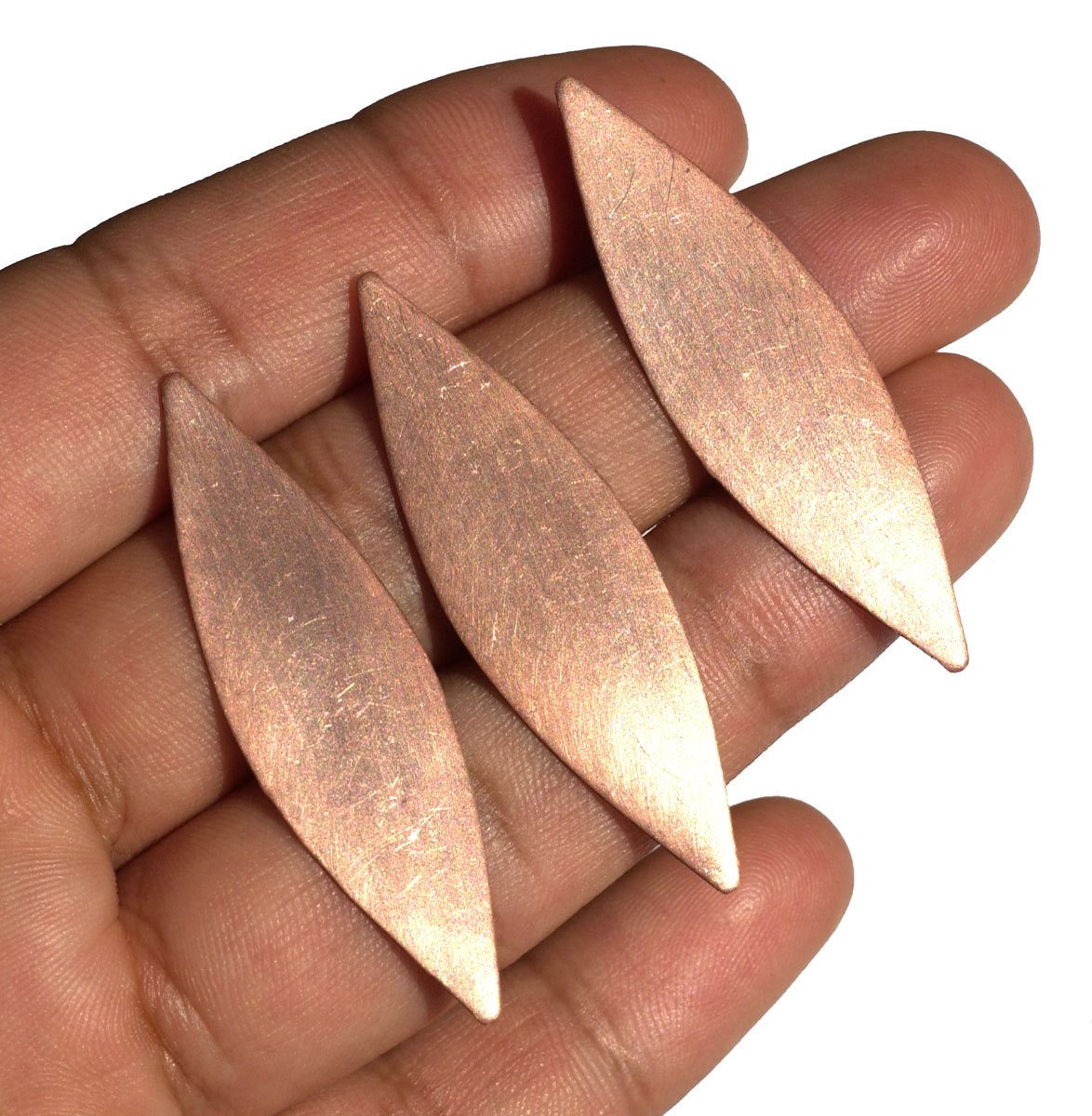 Diamond Rounded Blanks 45.5mm x 13.5mm 20g Shape Cutout Blank for Enameling Stamping Texturing Variety of Metals