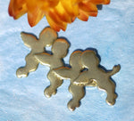 Brass Little Winged Angel Blank 18mm x 13mm Metal Blanks Shape Form - 4 pieces