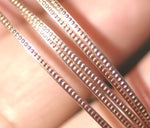 Wire Pattern Stock Shank 1.2mm Textured Metal Wire - Rings Bracelets Pendants Metalwork Variety Metals