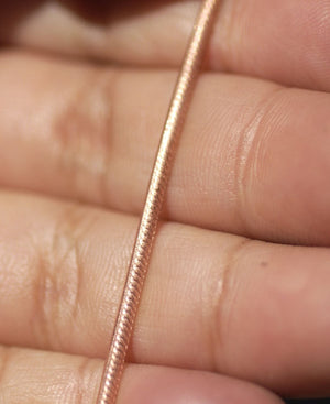 Wire Pattern Stock Shank 1.9mm Textured Metal Wire - Rings Bracelets Pendants Metalwork Variety Metals