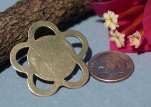Petal Cutout in Flower Metal 31mm Cutout