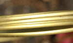 Brass Ring Stock Shank 5.6mm Half Round Metal Wire - Rings Bracelets Pendants Metalwork