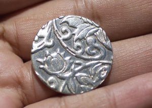 Textured Nickel Silver Disc Blank 20G 25mm Enameling Stamping Soldering Charms - Jewelry Supply - 4 Pieces