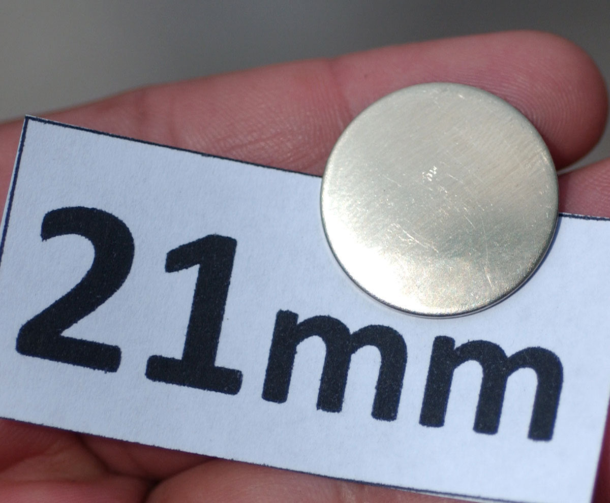 Metal Stamping Blanks Hand Stamping Blanks Circle Blanks 12mm