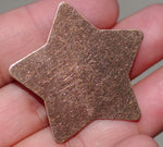 Copper Star Blank 24g 36mm for Enameling Stamping Texturing Soldering Pendant Jewelry Making
