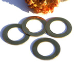 30mm Donut Washer Blank for Metalworking Supplies, Enameling Stamping Texturing - 4 Pieces