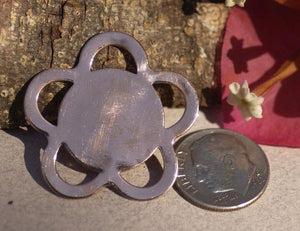Petal Cutout in Flower Metal 31mm Cutout