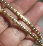 Bronze Ring Stock Shank 3.5mm Dots Textured Metal Wire - Rings Bracelets Pendants Metalwork