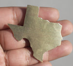 Texas State Blanks Cutout for Metalworking Stamping Texturing Blank Variety of Metals, Jewelry Supplies - 4 Pieces