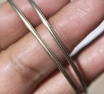 Ring strip 1.7mm Half round blank wire minimalist