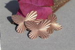 Butterfly Blank with Texture - 4 pieces - Metal Blanks for Making Jewelry