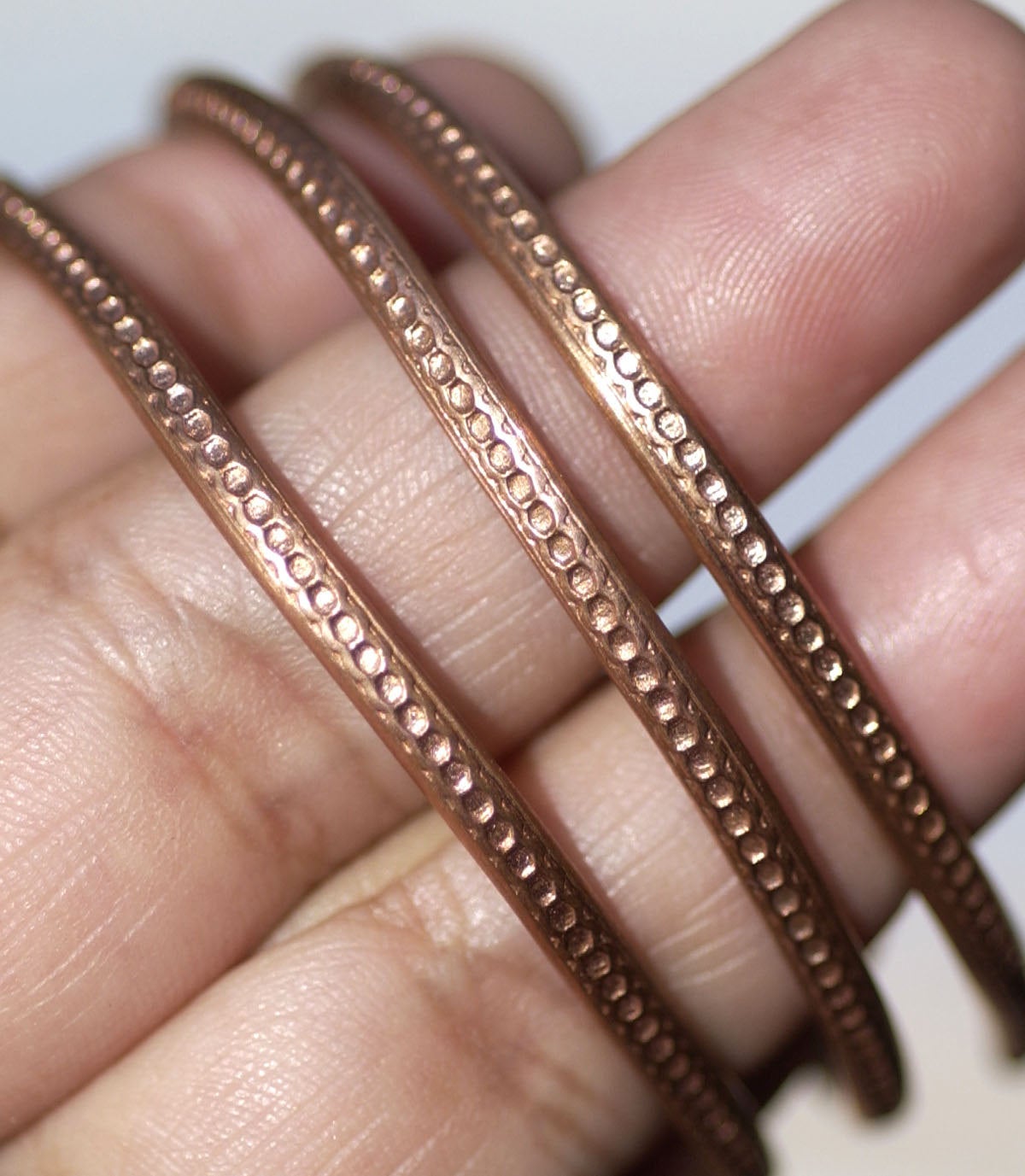 Ring Stock Shank 3mm Honeycomb Metal Wire - Rings Bracelets Pendants Metalwork Variety of Metals