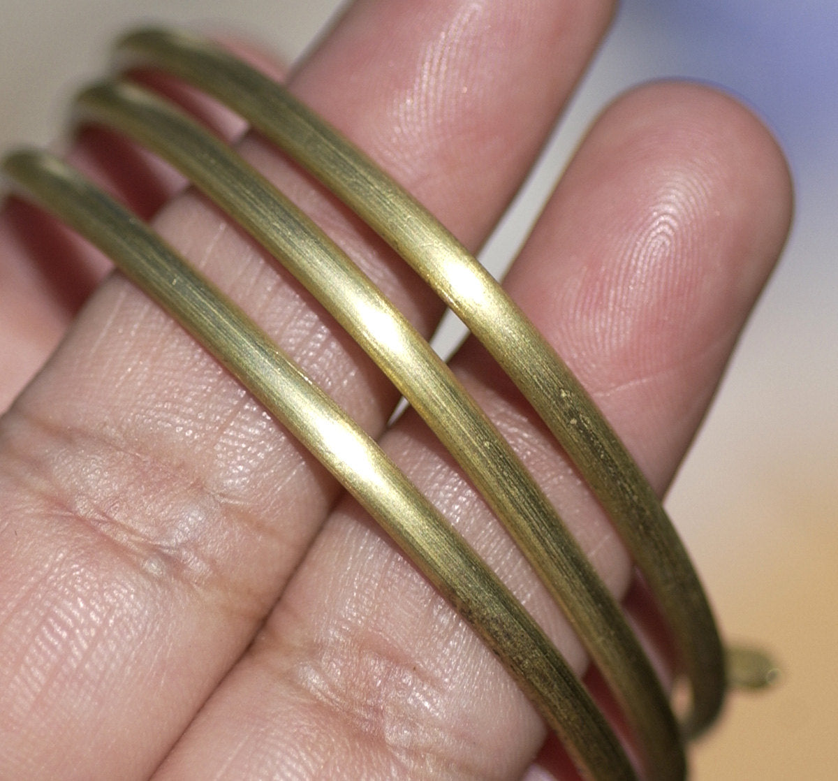 Ring Stock 3mm Half Round Metal Wire - Rings Bracelets Pendants Metalwork