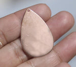 Teardrop 32 x 21mm with Flower, Heart, Star or Ovals Cutout for Blanks Cutout for Enameling Stamping Texturing Variety Metals