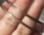 Wire Pattern Stock Shank 2.2mm Textured Metal Wire - Rings Bracelets Pendants Metalwork Variety Metals