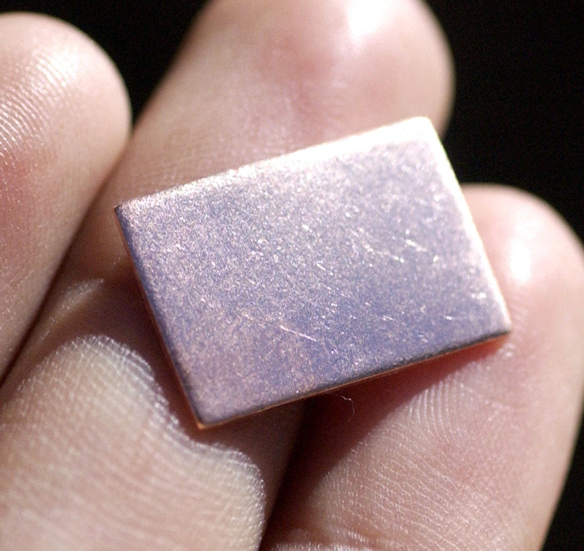 Rectangles 19mm x 13mm Blanks Shape Drilled Metalworking Stamping ...