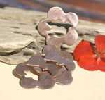 Flower with Cutout Metal 31mm Cutout
