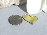 Bezel Cups - 30g 20mm x 15mm OD, 0.9mm tall for Enameling, Resin, Epoxy Blank Variety Metals - 4 Pieces