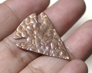 Woodgrain Pattern Arrowhead Blanks Cutout Shape for Enameling Metalworking Soldering Blank Variety of Metals