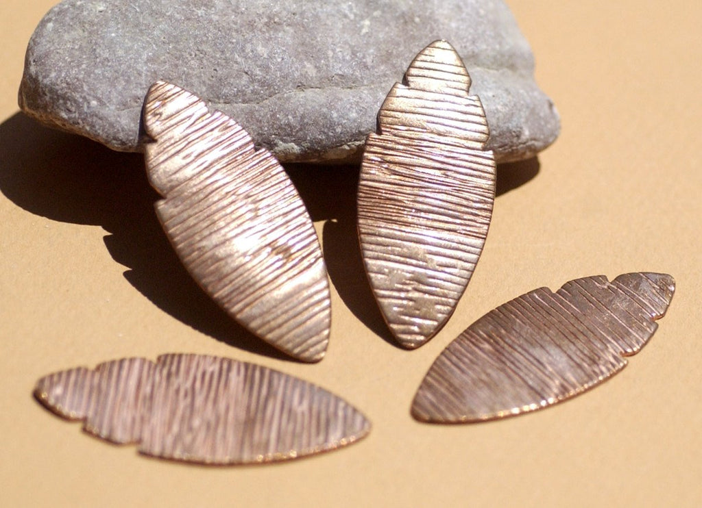 Leaf Woodgrain-Texture  Cutout for Enameling Stamping Texturing Blanks Variety of Metals