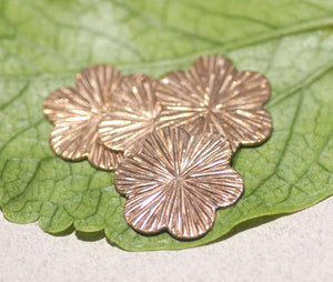 Flower 21mm Radiating Sun Pattern Cutout for Enameling Soldering Metalworking  Blanks Variety of Metals