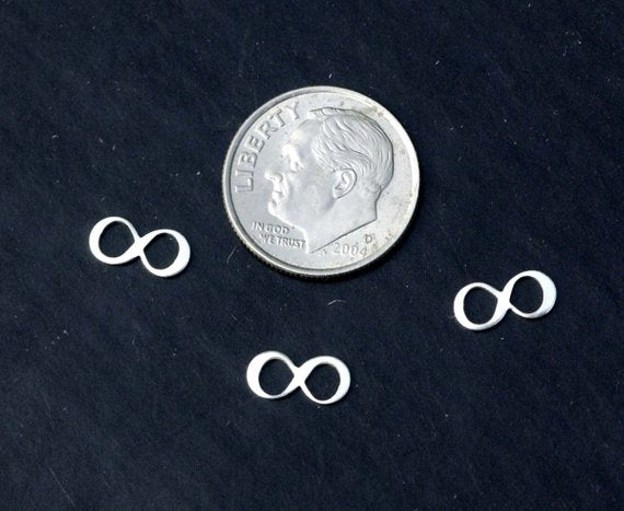 Tiny metal Infinity Loop, Mini Infinity