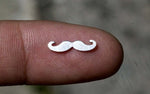 Tiny metal Moustache blanks