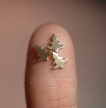 Most Tiny Metal Christmas Pine Tree #2 Mini Blanks