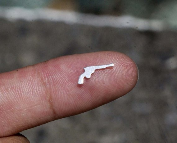 Bang Bang Most Tiny Metal Revolver Gun Mini Blanks