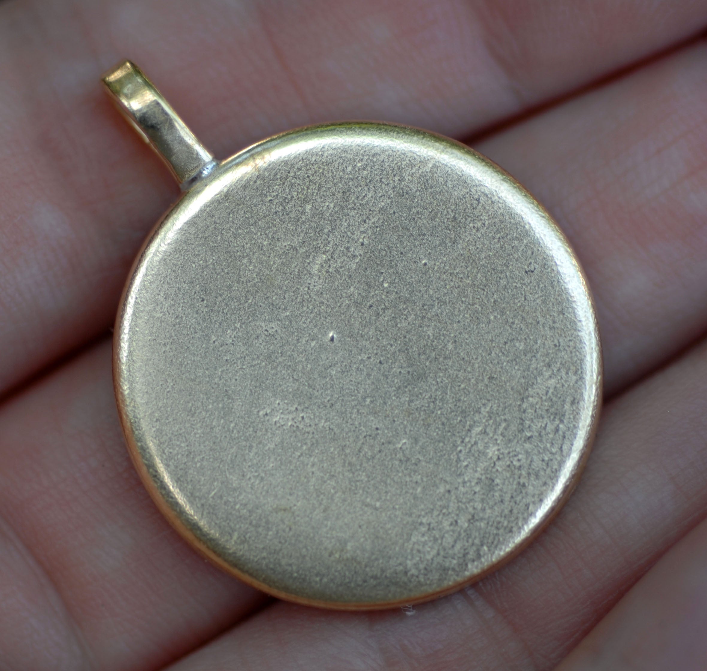 Bezel Cup Pendant for Resin Jewelry - Large Round Pendant 26mm