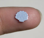 Tiny metal Sea Shell blanks