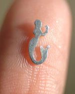 Most Tiny Metal Sexy Mermaid Mini Blanks