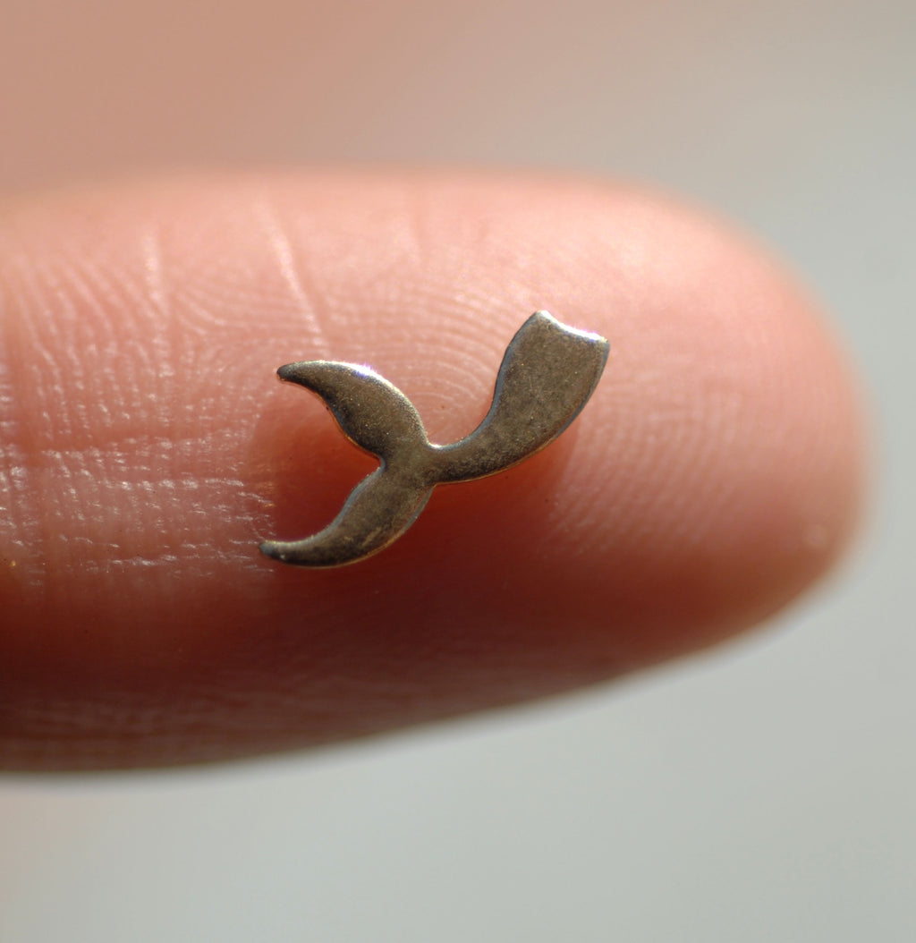 Most Tiny Metal Mermaid Tail Mini Blanks