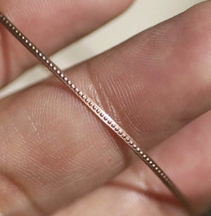 Ring wire - Tiny Dots - 1mm x .5mm