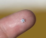 tiny metal star blank